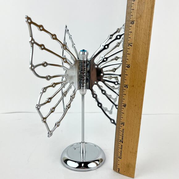 Kokopelli Collection Metal Butterfly Sculpture Earring Stand - Picture 8 of 9